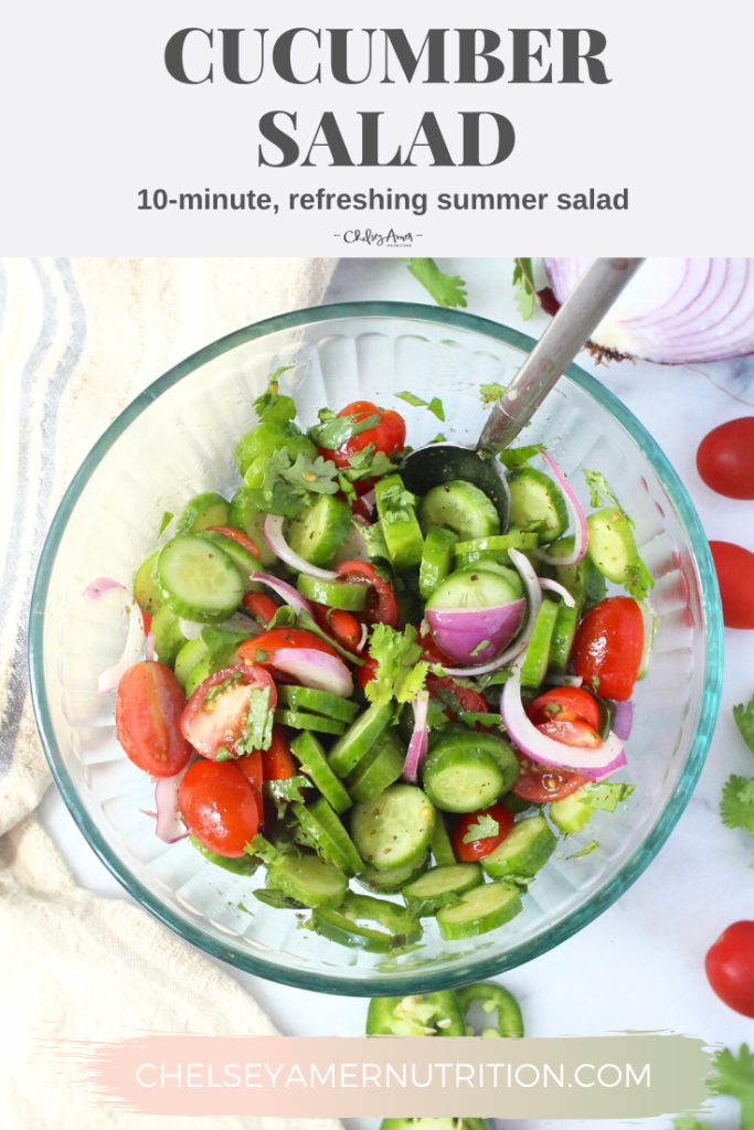 10-Minute Easy Cucumber Salad