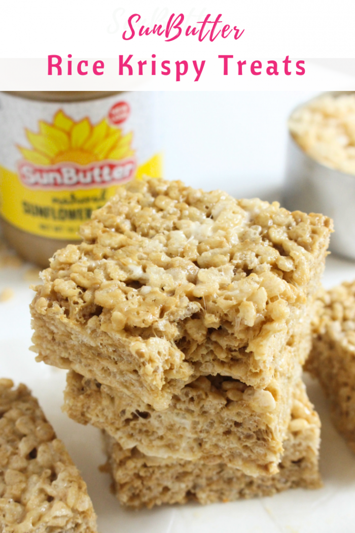 SunButter Rice Krispy Treats - Chelsey Amer