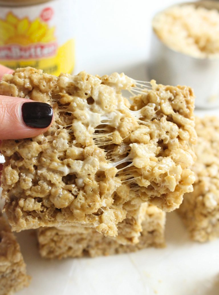 SunButter Rice Krispy Treats - Chelsey Amer