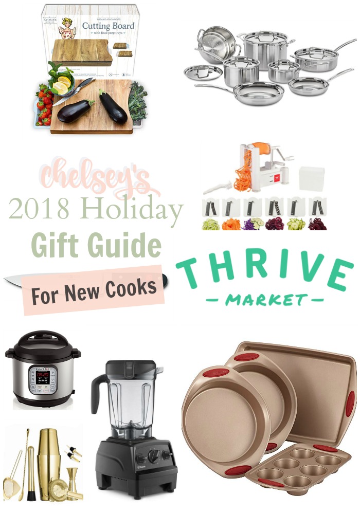2018 Holiday Gift Guide For New Cooks | Chelsey Amer Nutrition