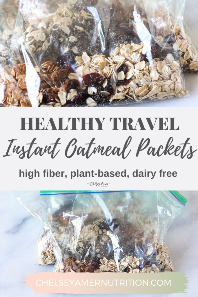 Instant Oatmeal Packets for Healthy Travel