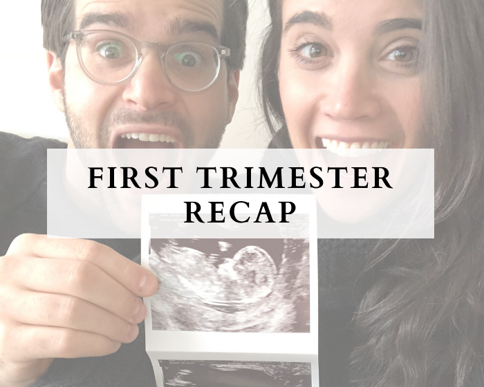 We're Expecting + First Trimester Recap!
