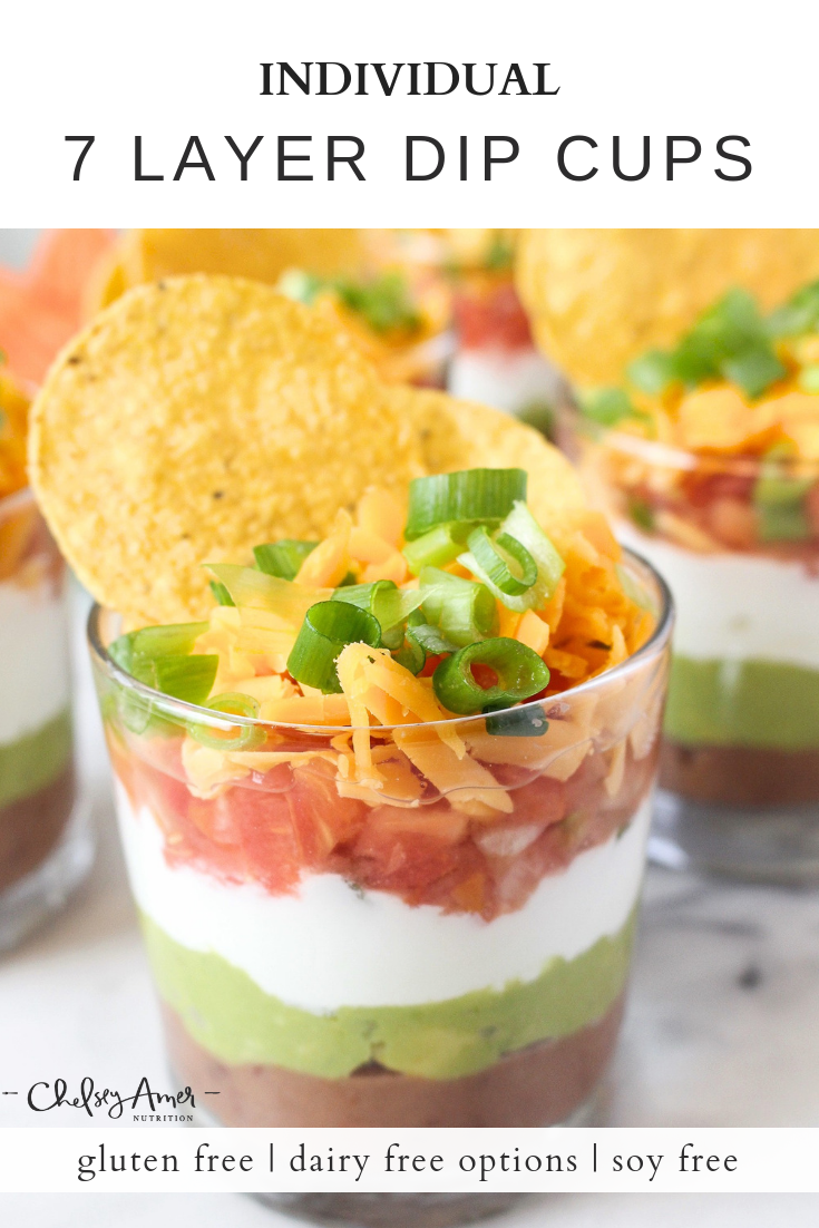 Individual 7 Layer Dip Cups - Chelsey Amer