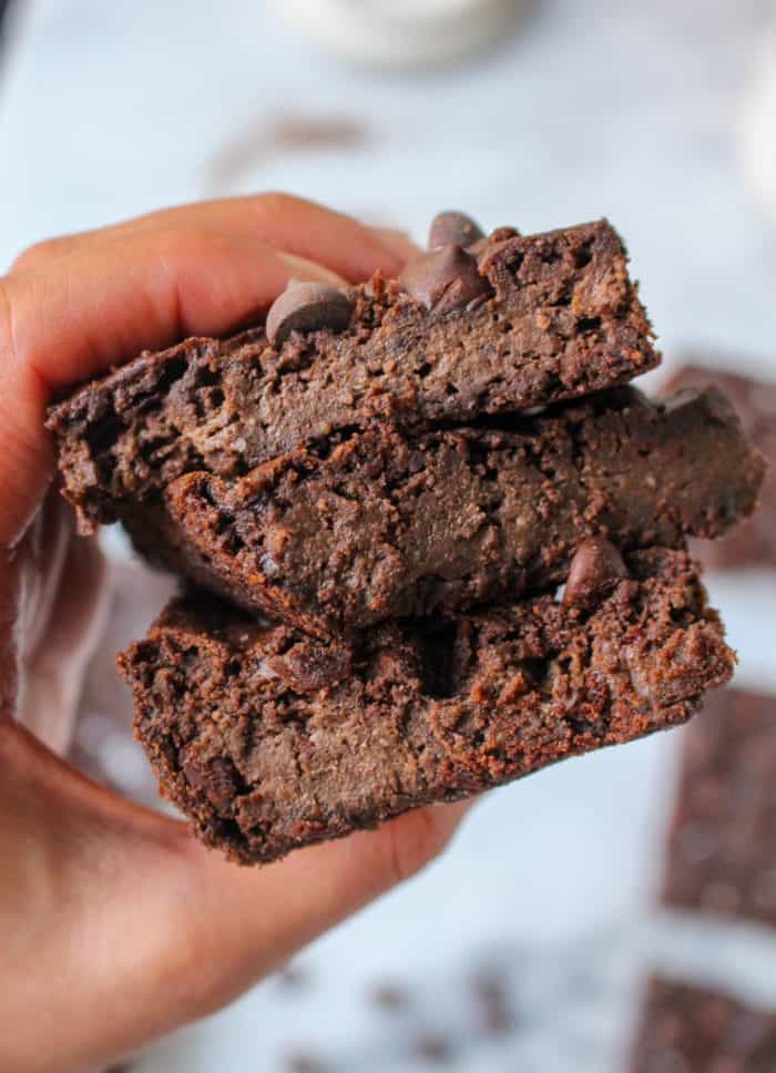 Vegan Black Bean Brownies - Nut Free - Chelsey Amer