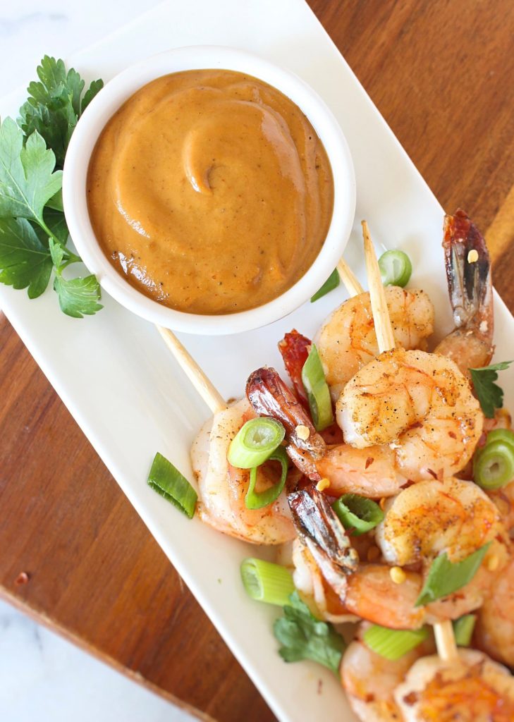Spicy Shrimp Skewers Recipe