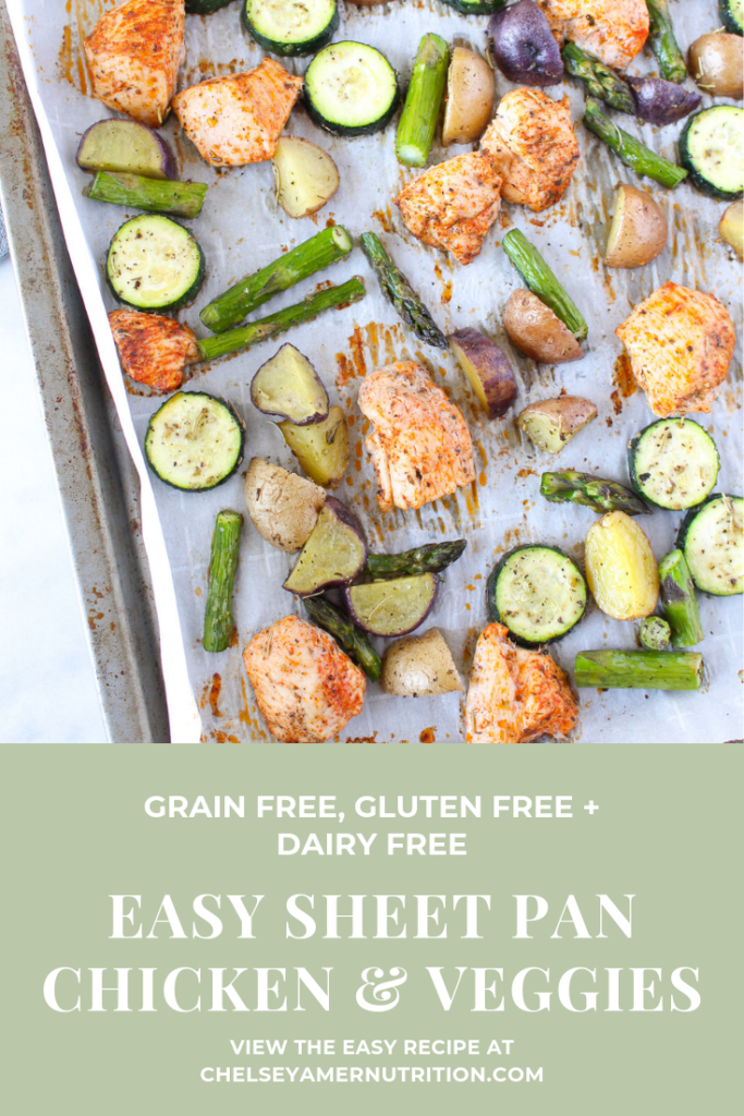30-Minute Sheet Pan Chicken and Veggies