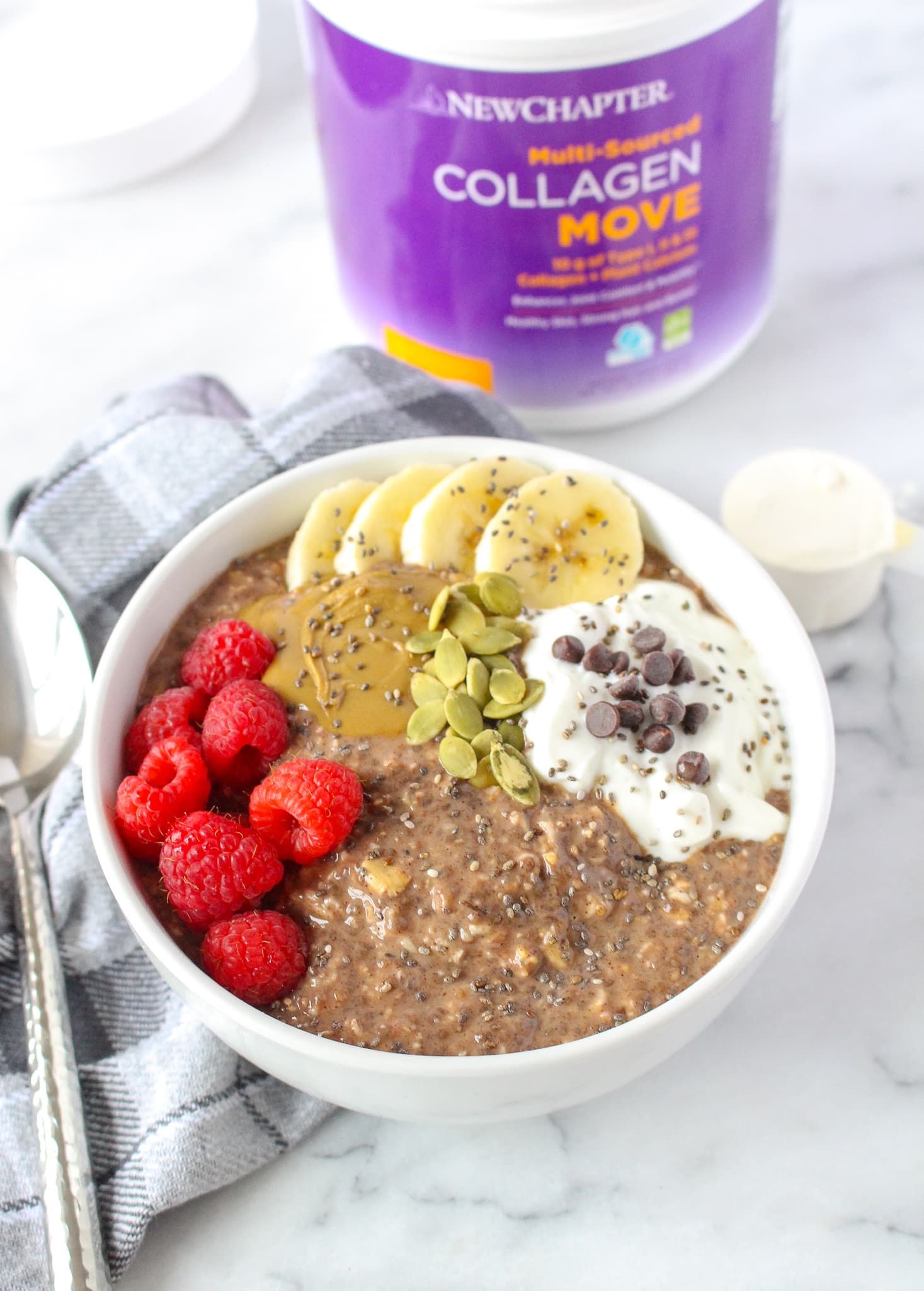 Microwave Chocolate Protein Oatmeal + How to Make Oatmeal More Filling ...
