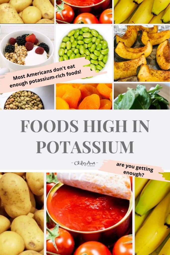 Foods Contain Potassium