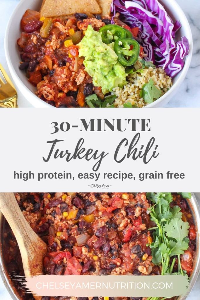 Easy Turkey Chili - gluten free