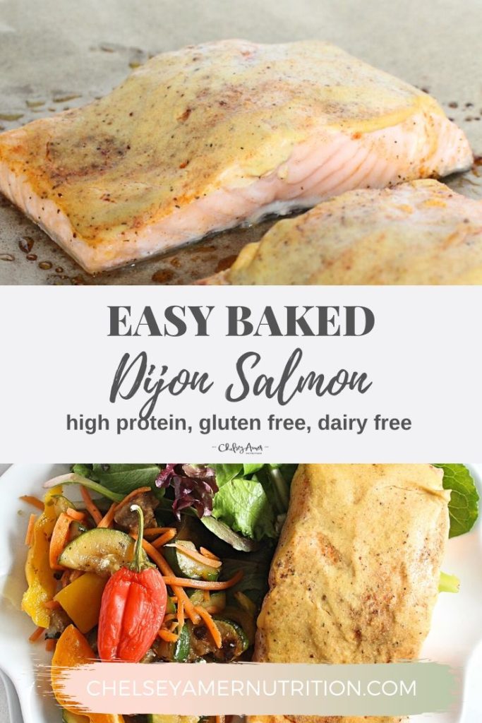 Easy Baked Dijon Salmon