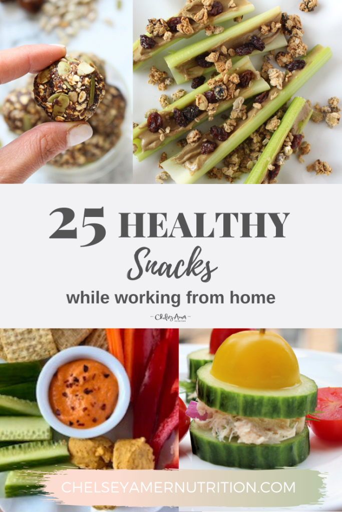 Healthy Snacks While Working From Home