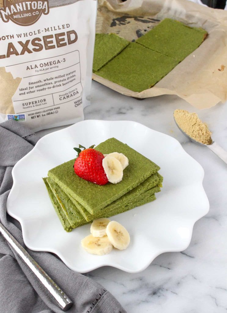 Green Sheet Pan Protein Pancakes