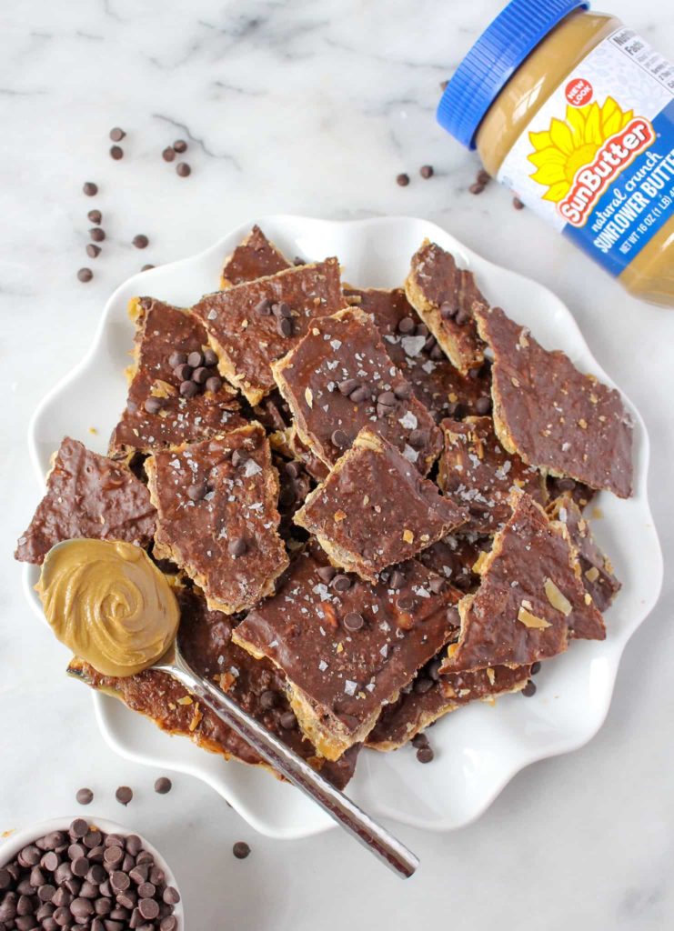 The Best Nut Free Toffee Bark