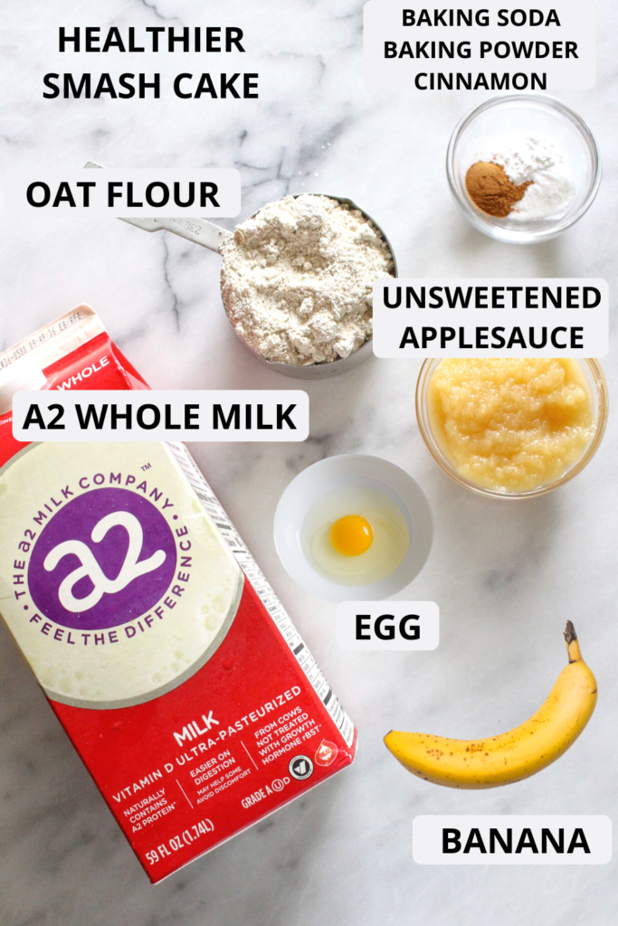 Ingredients for a Healthier Smash Cake