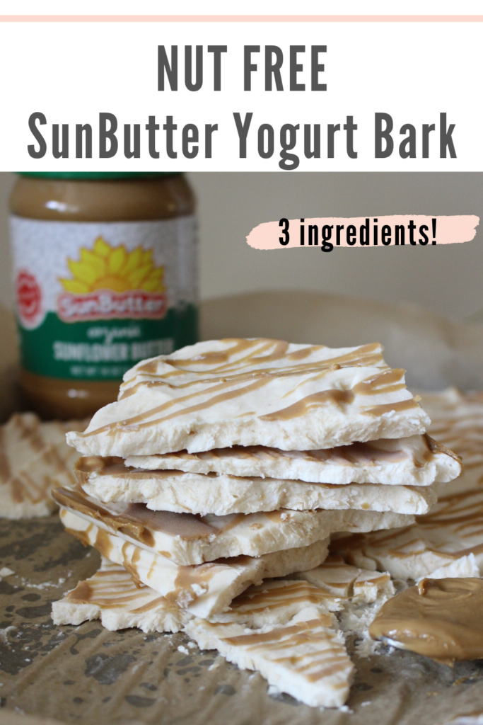 SunButter Frozen Yogurt Bark