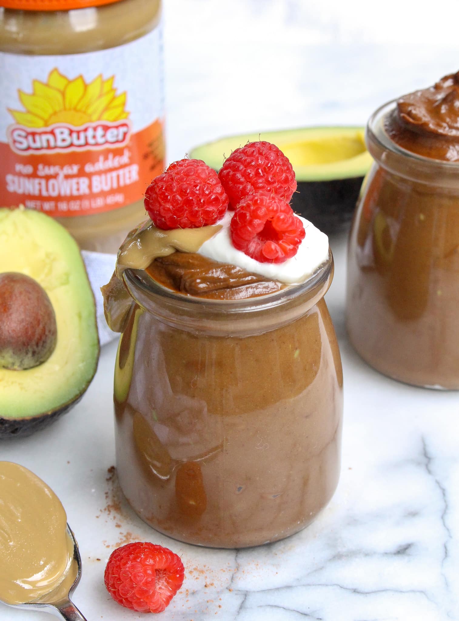 Healthy Chocolate Avocado Pudding Recipe | Nut Free Recipes