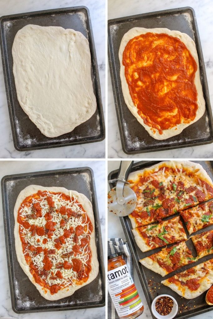 Steps to make Grilled Pizza