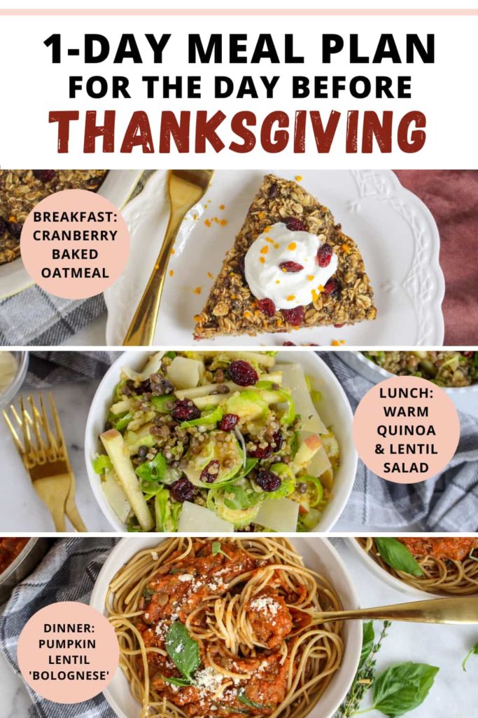 What to Eat the Day Before Thanksgiving