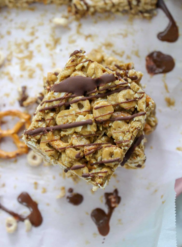 Healthy No Bake Cereal Bars (Nut Free)