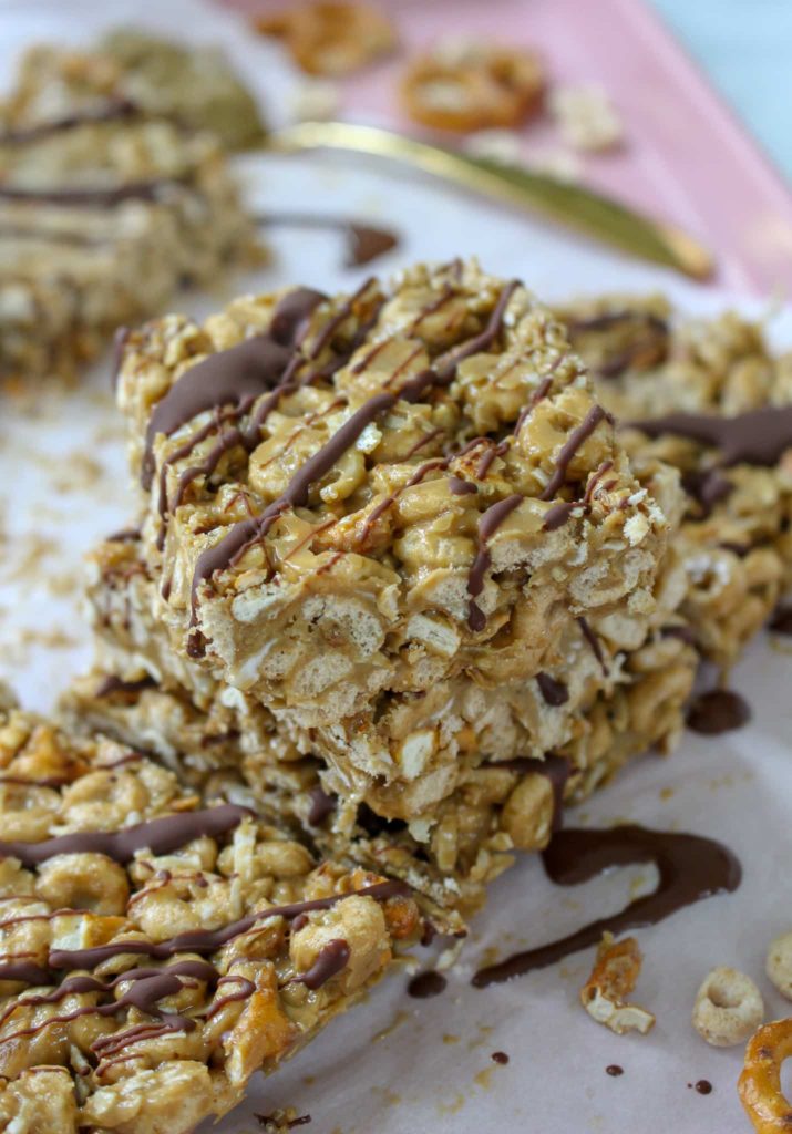 Healthy No Bake Cereal Bars (Nut Free)