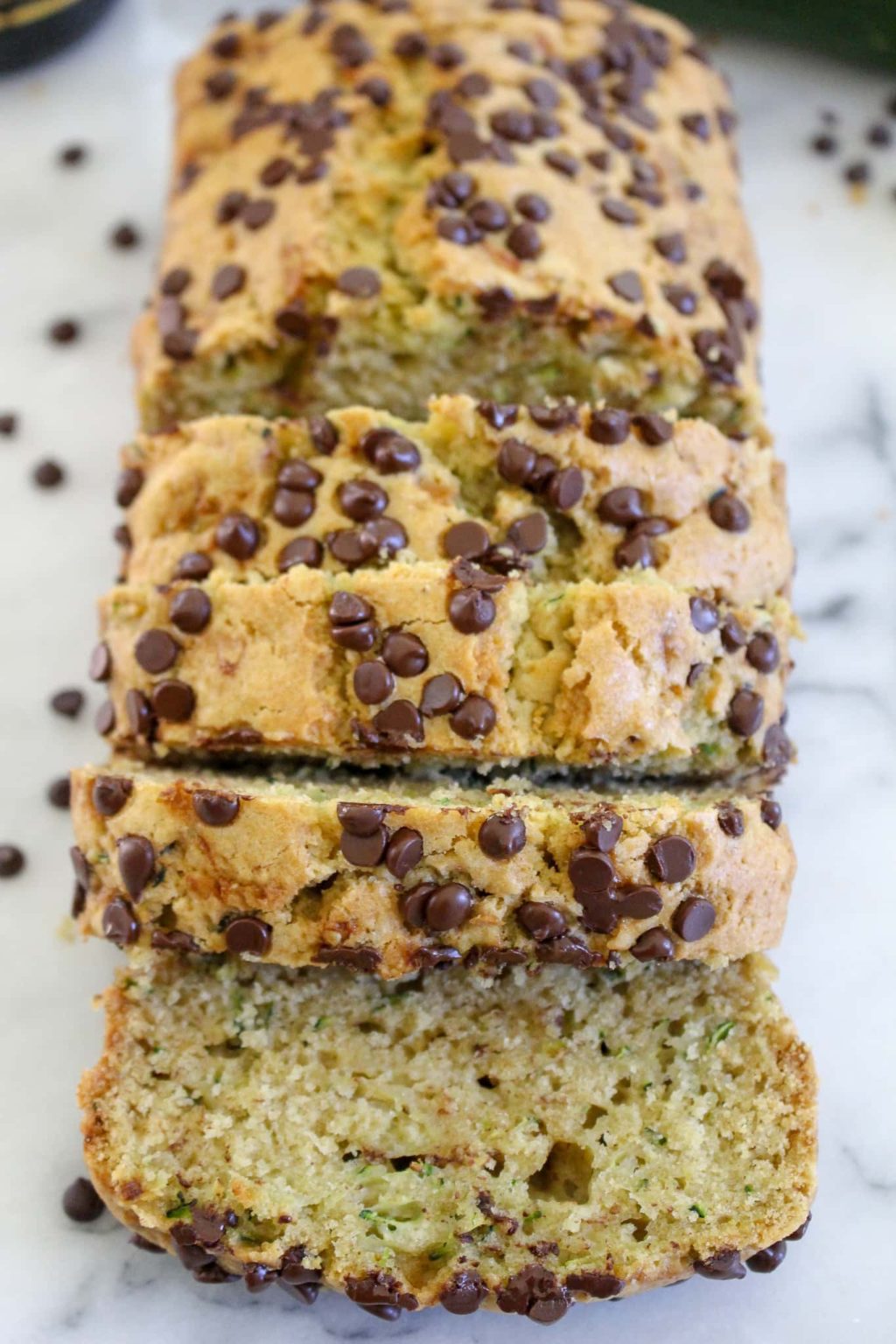 Low Sugar Olive Oil Zucchini Bread | Dairy Free, Nut Free Recipe