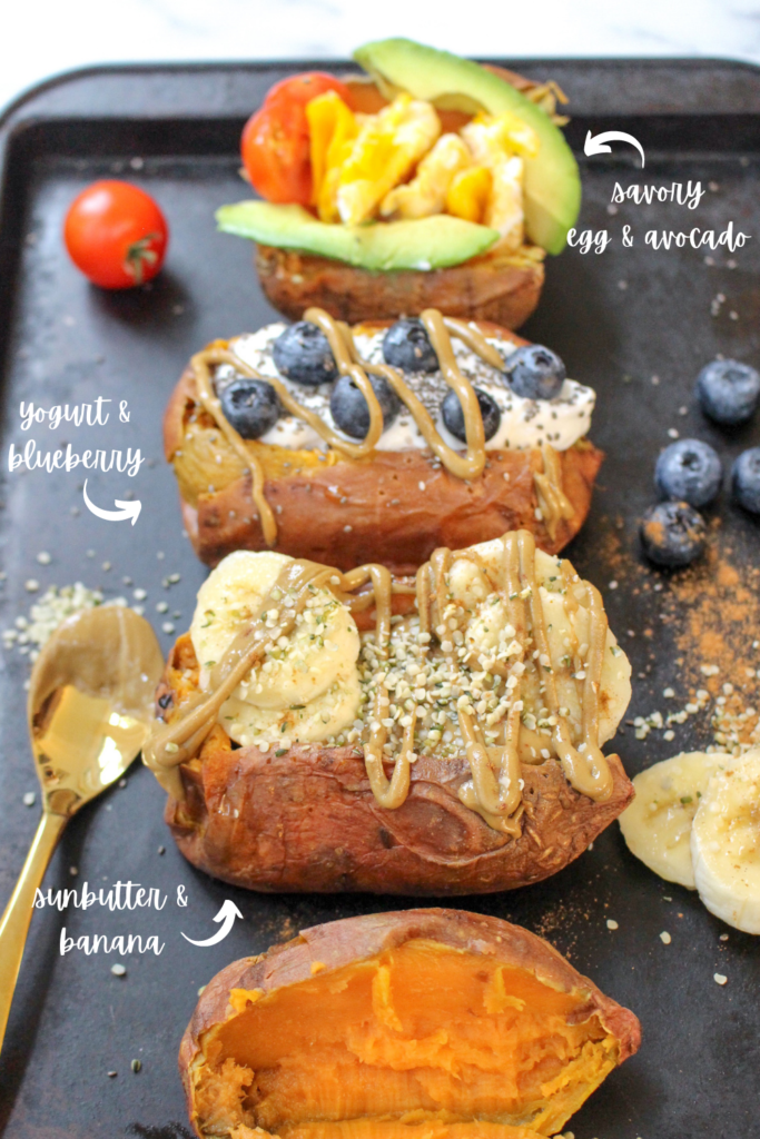 Sweet Potato Breakfast Bowls, 3 Ways