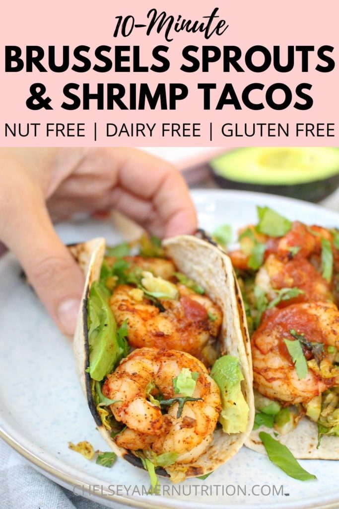 Shrimp and Brussels Sprouts Tacos
