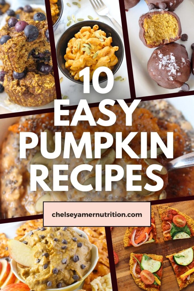 10 Easy Pumpkin Recipes PIN