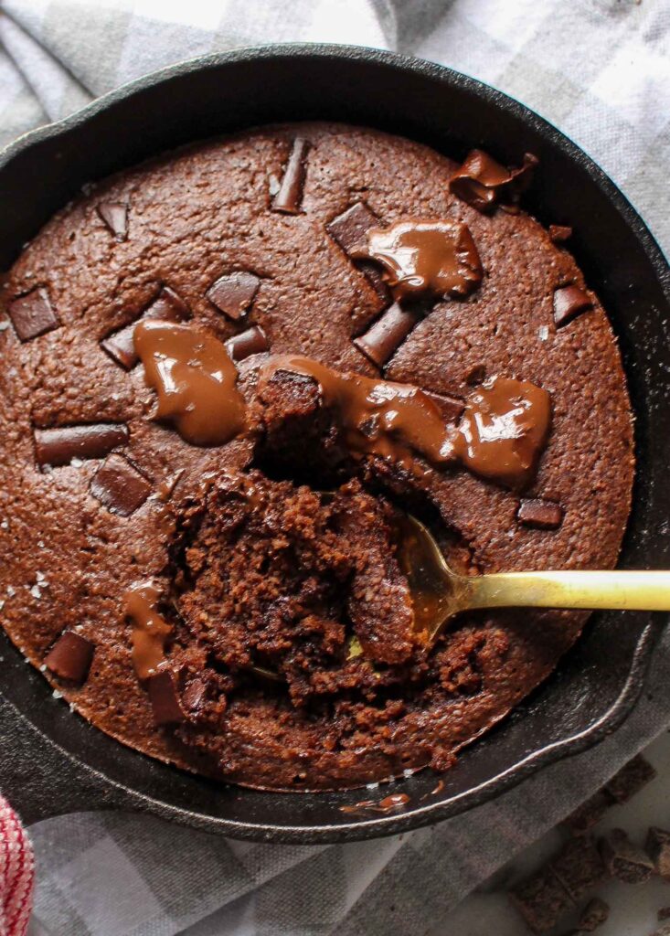 High Protein Chocolate Cake for Two