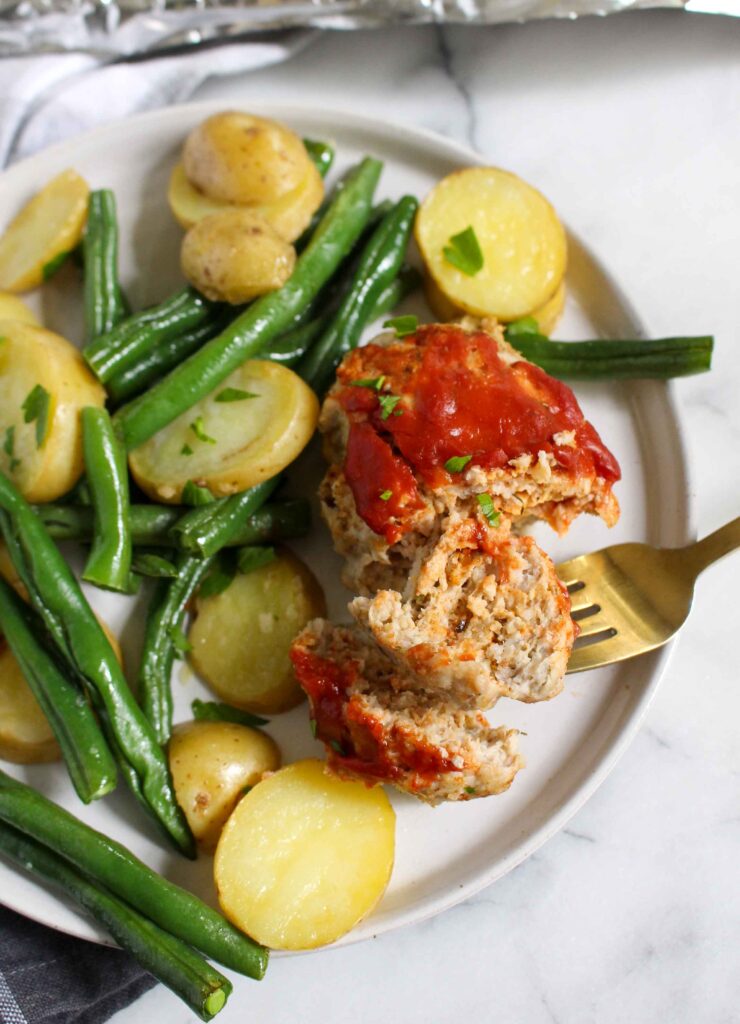 Sheet Pan Mini Chicken Meatloaf recipe