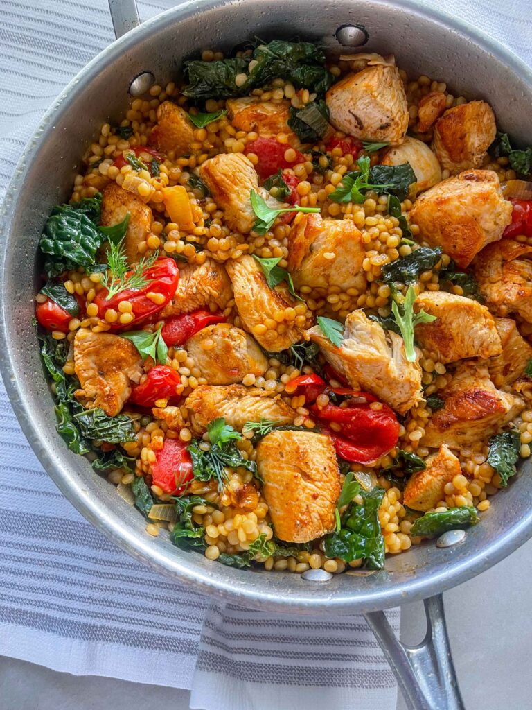 One-Pan Chicken & Couscous recipe