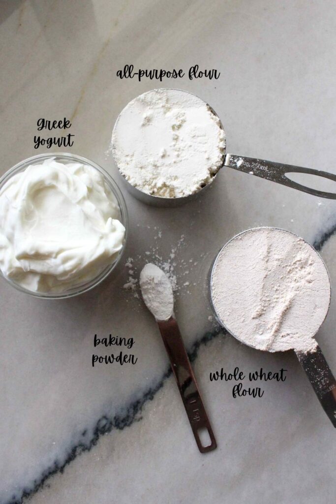 High Protein Pizza Dough ingredients