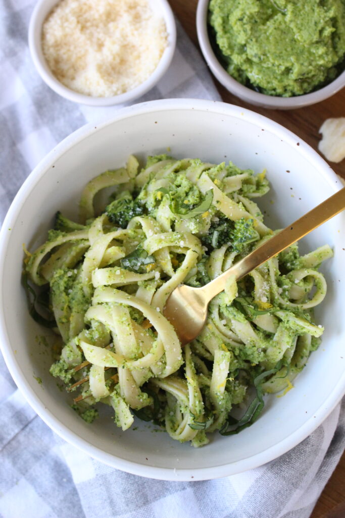 Nut Free Broccoli Pesto 