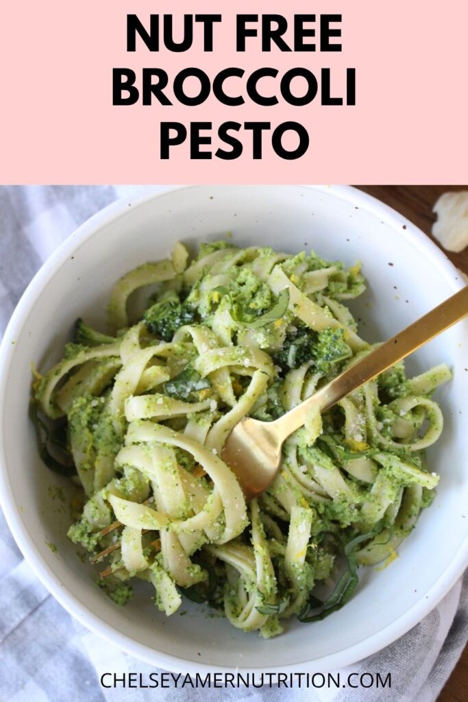 Nut Free Broccoli Pesto