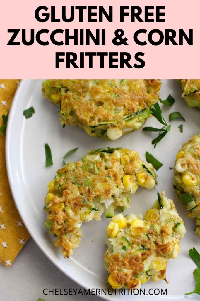 Zucchini and Corn Fritters
