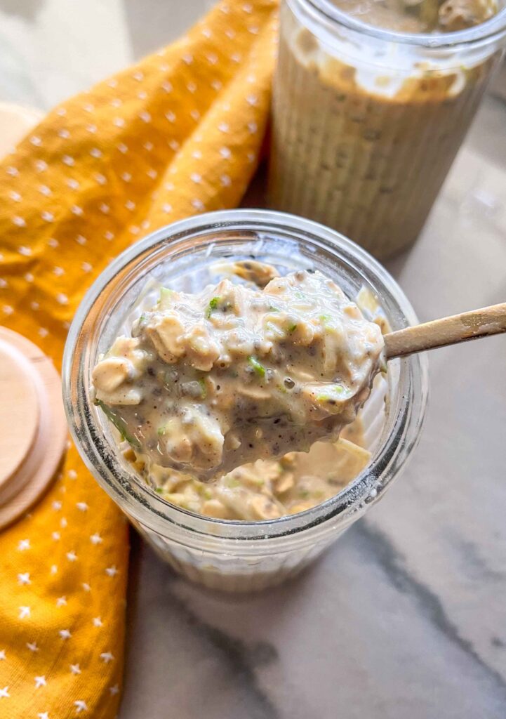 Zucchini Bread Overnight Oats