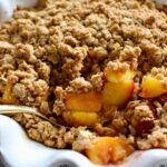 Pancake Mix Peach Crumble