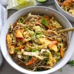 Cold Soba Noodle Salad with Edamame