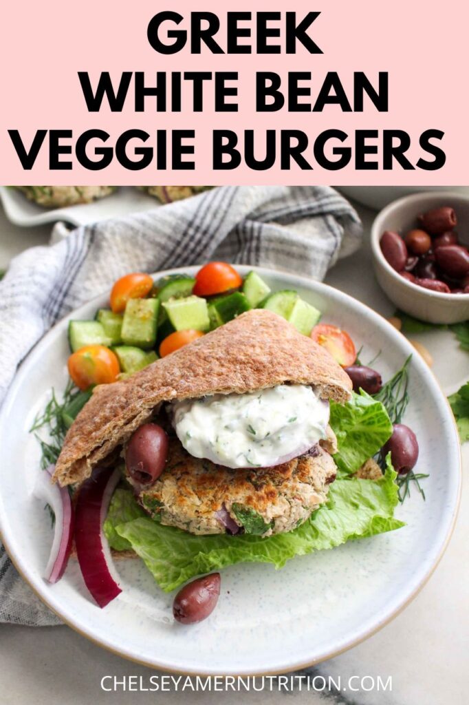 Easy Cannellini Bean Veggie Burgers