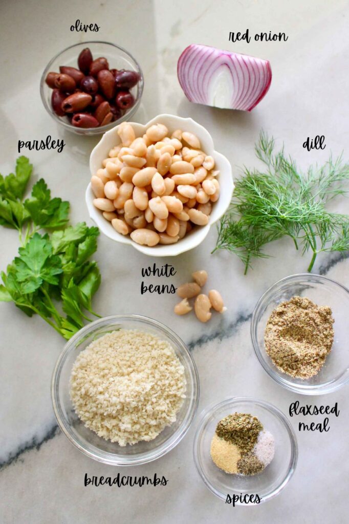 Ingredients You'll Need to Make Easy Cannellini Bean Veggie Burgers