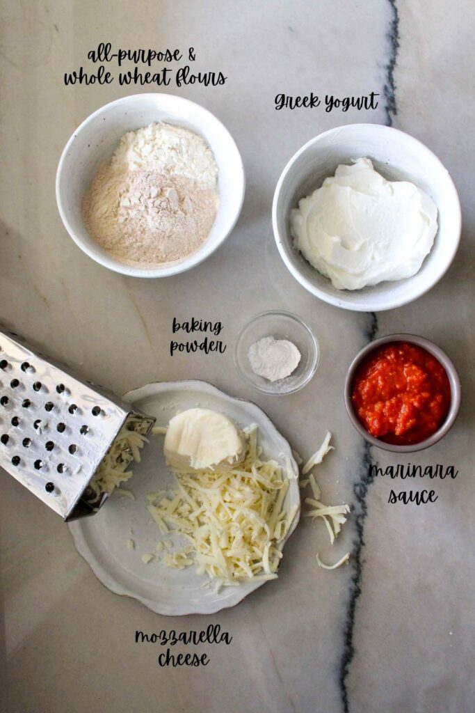 Homemade High Protein Pizza Pockets with Greek Yogurt Dough