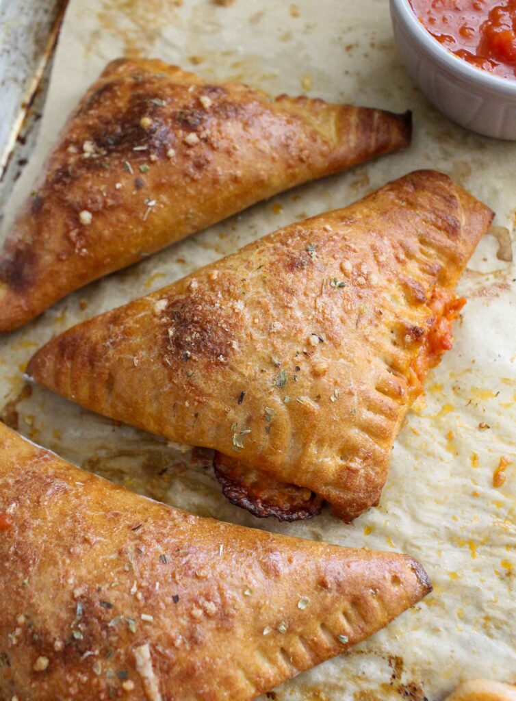 igh Protein Pizza Pockets with Greek Yogurt Dough