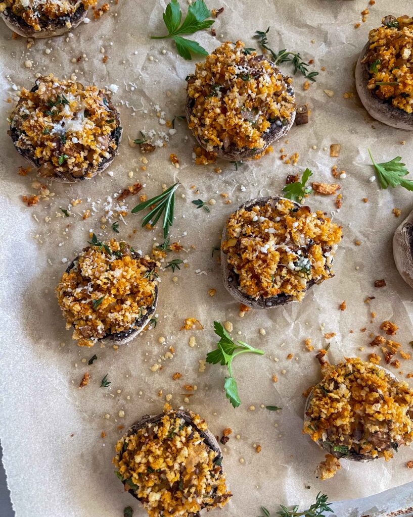 Easy Stuffed Mushrooms