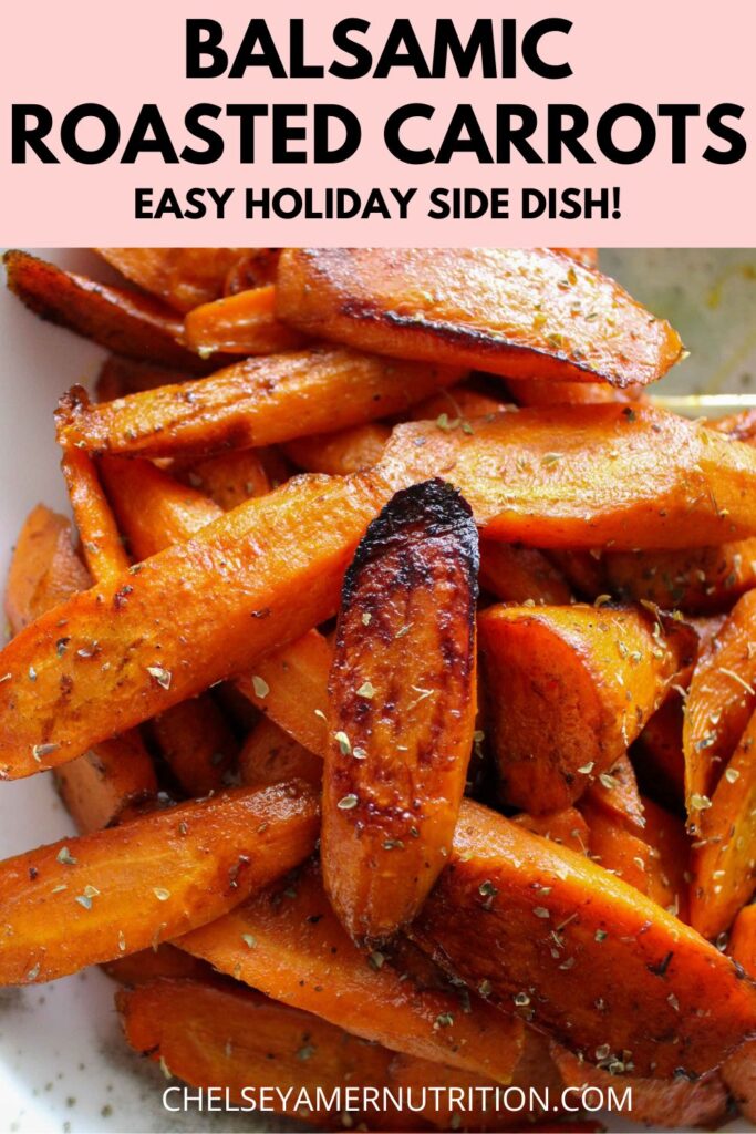 Balsamic Roasted Carrots