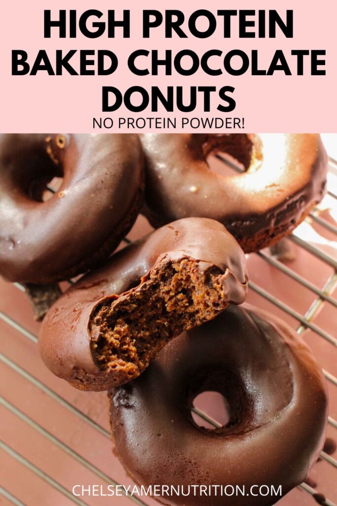 High Protein Baked Chocolate Donuts