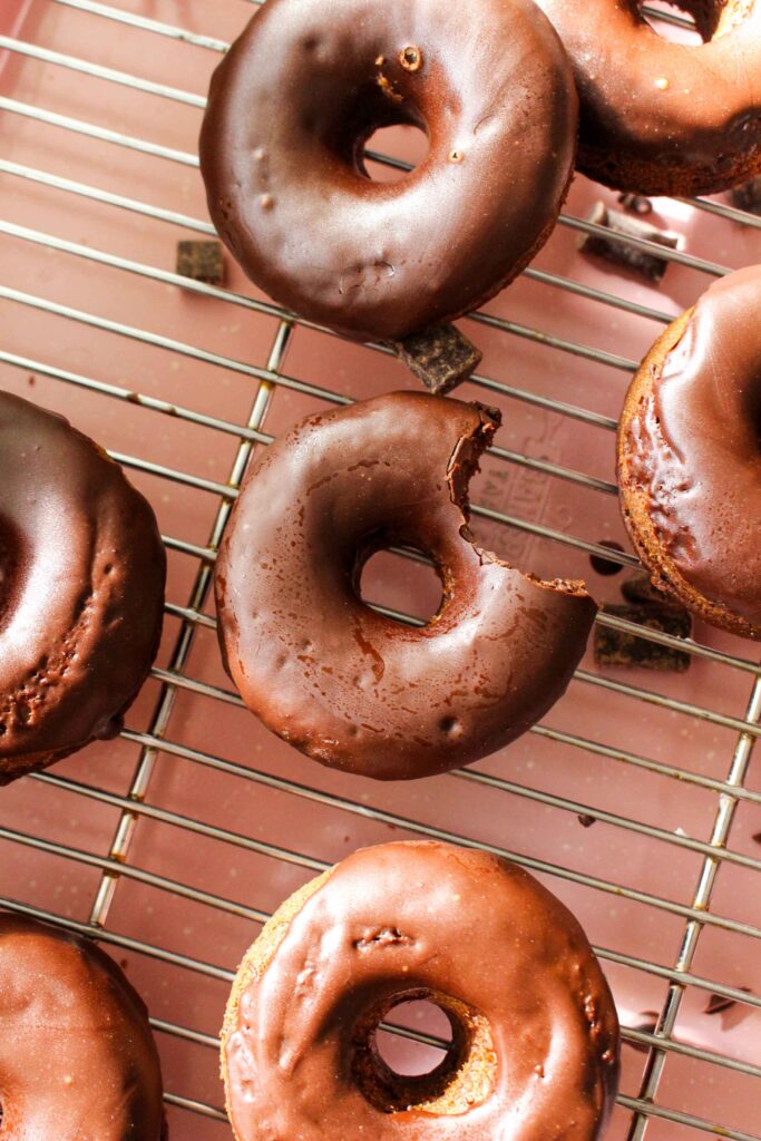 High Protein Baked Chocolate Donuts