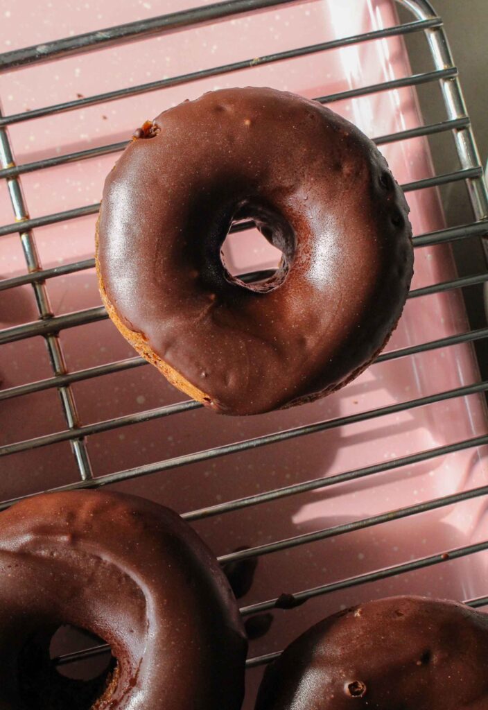 High Protein Baked Chocolate Donuts