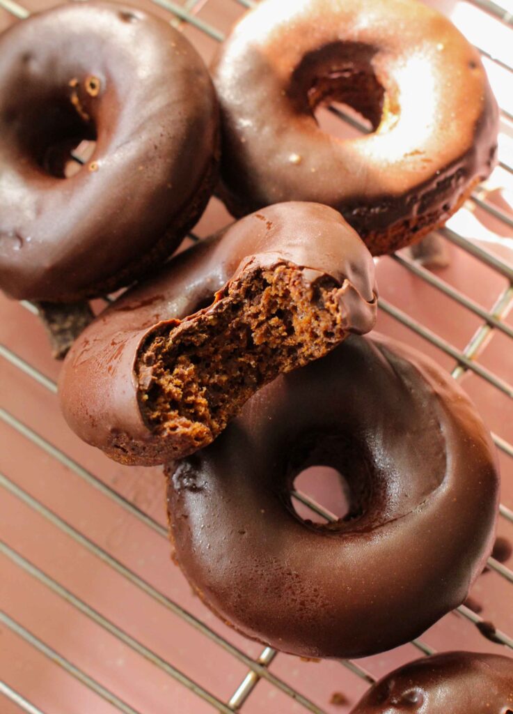 High Protein Baked Chocolate Donuts