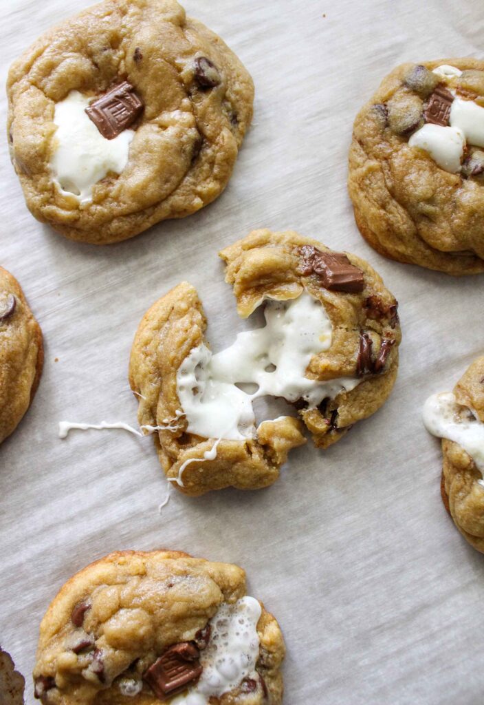 the BEST S'mores Cookies ever!